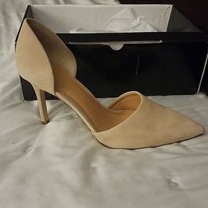 J.Crew D'orsay Lana pumps heels saddle women's 9